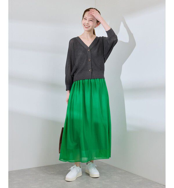 Rope&rsquo;Picnic「LEVITA片畔ニットカーディガン」|カーディガン|