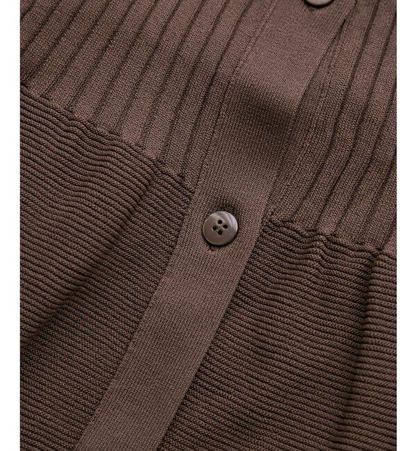 Rope&rsquo;Picnic「5分袖ペプラムカーディガン」|カーディガン|