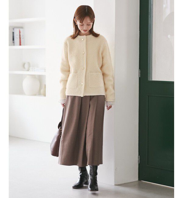 Rope&rsquo;Picnic「ループ編みニットカーディガン」|カーディガン|