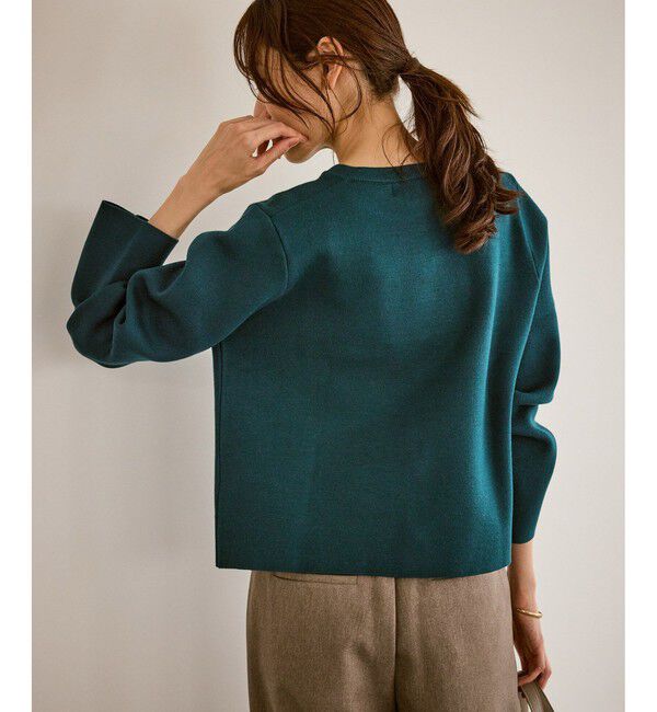 Rope&rsquo;Picnic「ミラノリブ金ボタンニットカーディガン」|カーディガン|