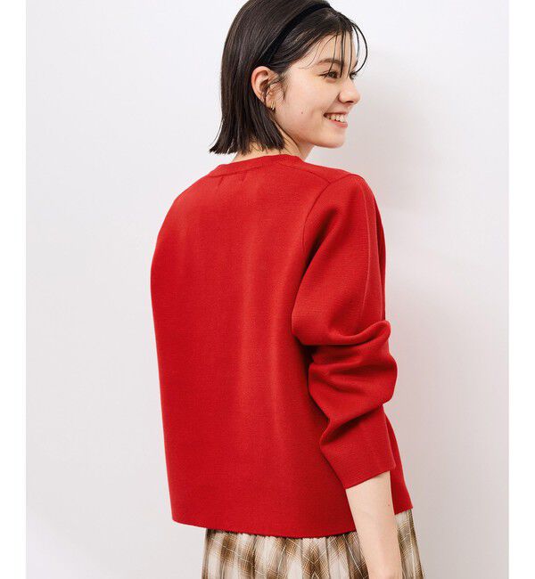 Rope&rsquo;Picnic「ミラノリブ金ボタンニットカーディガン」|カーディガン|