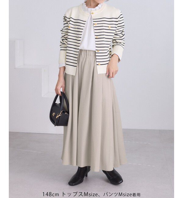 Rope&rsquo;Picnic「ミラノリブ金ボタンニットカーディガン」|カーディガン|