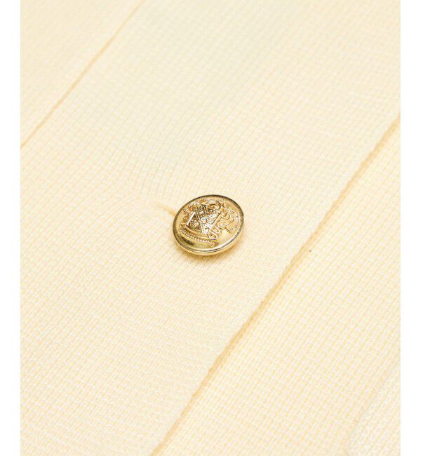 Rope&rsquo;Picnic「ミラノリブ金ボタンニットカーディガン」|カーディガン|