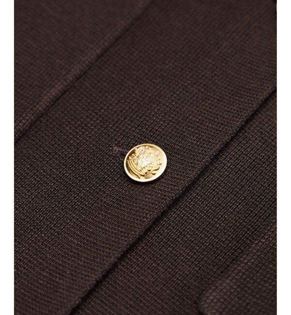 Rope&rsquo;Picnic「ミラノリブ金ボタンニットカーディガン」|カーディガン|