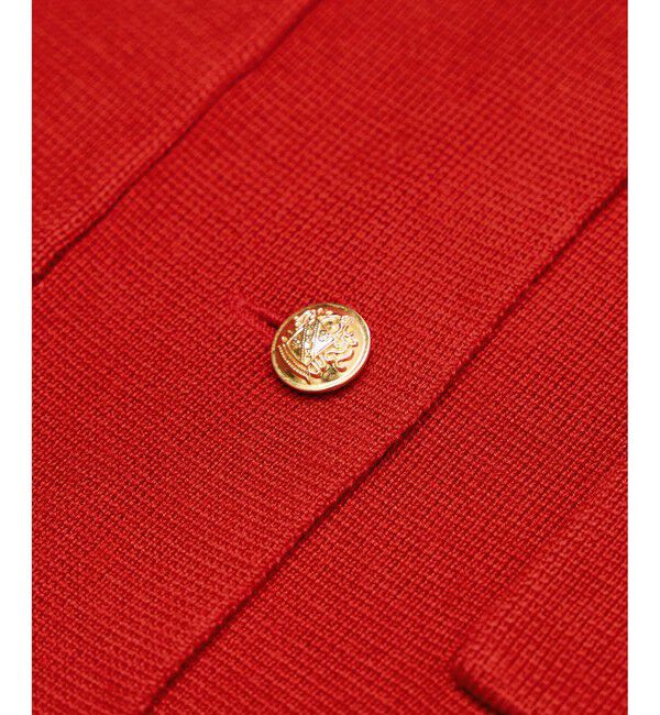 Rope&rsquo;Picnic「ミラノリブ金ボタンニットカーディガン」|カーディガン|