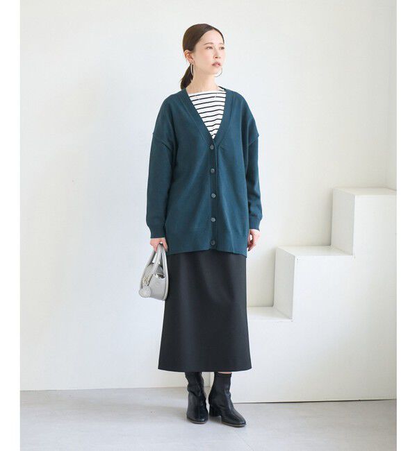 Rope&rsquo;Picnic「Vネックフォルムカーディガン」|カーディガン|