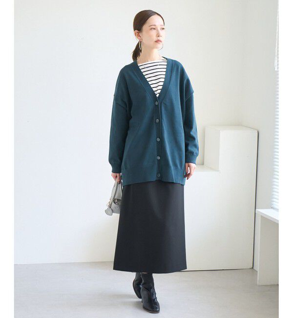 Rope&rsquo;Picnic「Vネックフォルムカーディガン」|カーディガン|