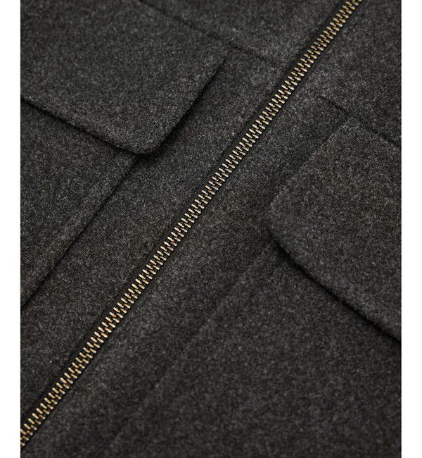 Rope&rsquo;Picnic「ジャージーメルトンシリーズ ポケット付きジップブルゾン/リンクコーデ」|ブルゾン・スタジャン|