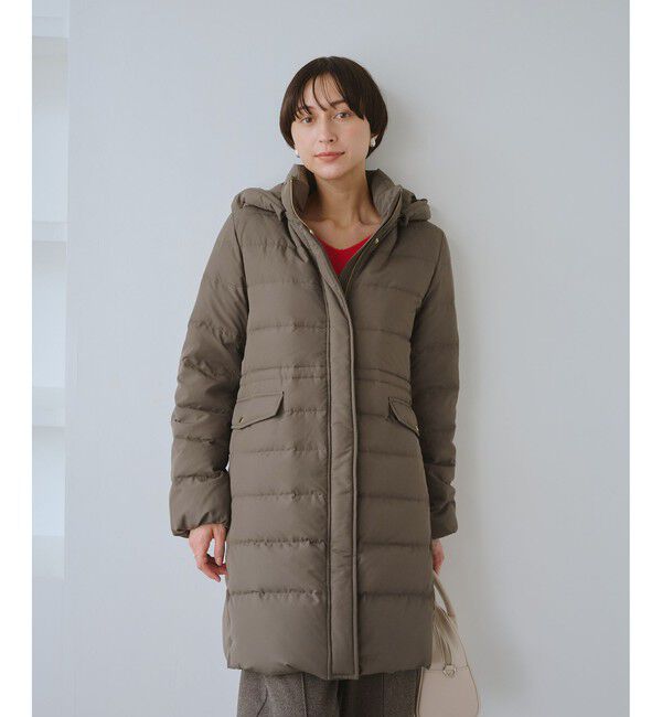 Rope&rsquo;Picnic「【GREEN DOWN/グリーンダウン】ファー付きダウンロングコート/一部WEB限定カラー」|ダウン|