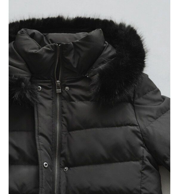 Rope&rsquo;Picnic「【GREEN DOWN/グリーンダウン】ファー付きダウンロングコート/一部WEB限定カラー」|ダウン|