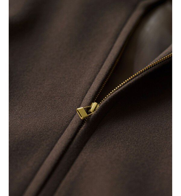 Rope&rsquo;Picnic「【新色追加】ジャージーメルトンシリーズ ジップアップフーデッドコート/無地・チェック/リンクコーデ」|その他|