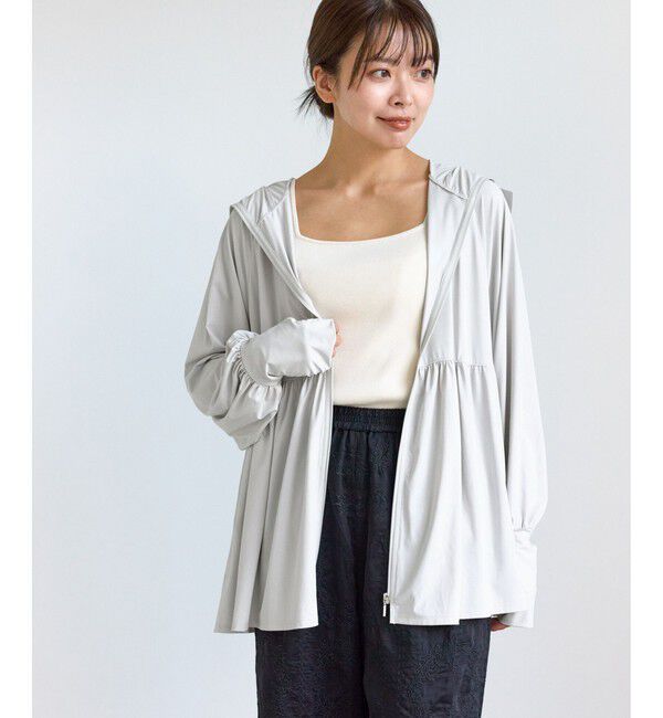 ROPE PICNIC PASSAGE「絶対焼けたくないUVパーカー/UVカット・接触冷感」|パーカー|