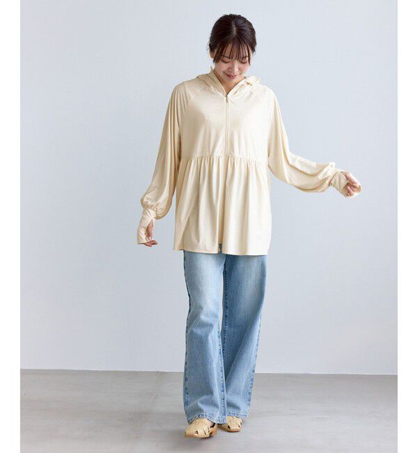 ROPE PICNIC PASSAGE「絶対焼けたくないUVパーカー/UVカット・接触冷感」|パーカー|