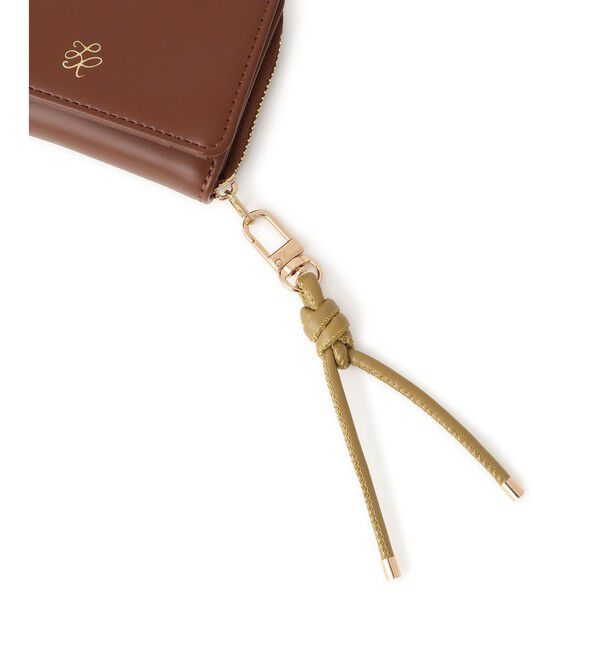 ROPE PICNIC PASSAGE「コードストラップ付き三つ折りウォレット」|財布|