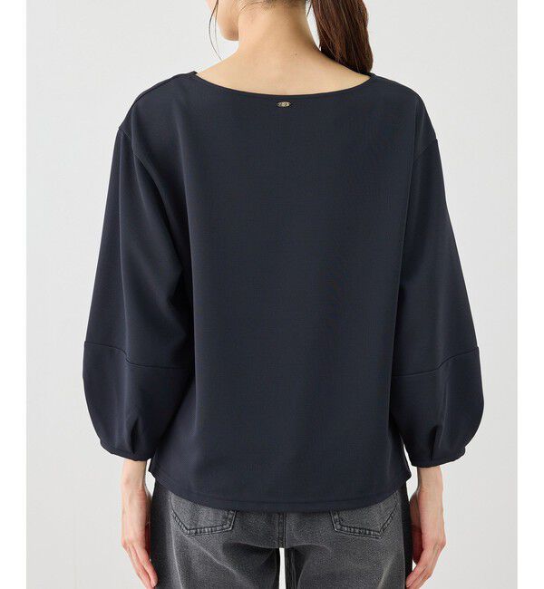 Rope&rsquo;Picnic「ランタンスリーブリップルカットトップス」|Tシャツ・カットソー|