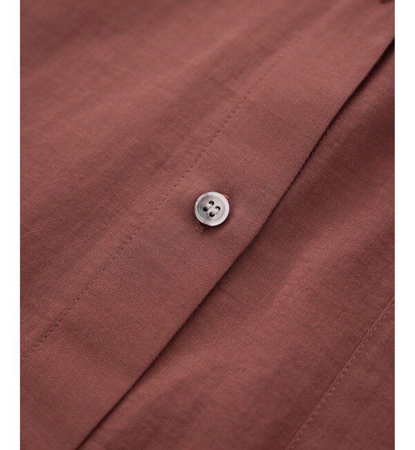 Rope&rsquo;Picnic「お着軽シャツシリーズ コットンボイルフーディーシャツ/接触冷感・通気性」|シャツ・ブラウス|