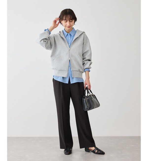 Rope&rsquo;Picnic「お着軽シャツシリーズ コットンボイル2WAYカシュクールシャツ/接触冷感・通気性」|シャツ・ブラウス|