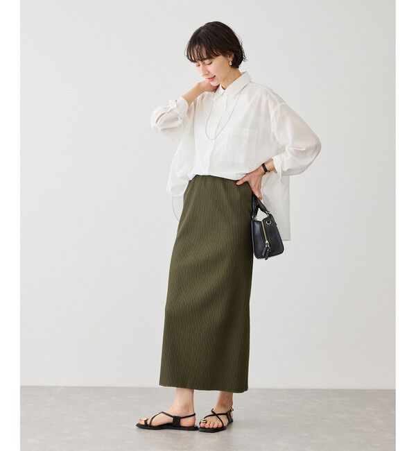 Rope&rsquo;Picnic「お着軽シャツシリーズ コットンボイル2WAYカシュクールシャツ/接触冷感・通気性」|シャツ・ブラウス|