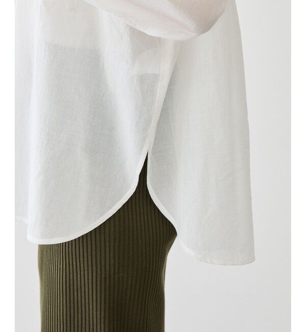 Rope&rsquo;Picnic「お着軽シャツシリーズ コットンボイル2WAYカシュクールシャツ/接触冷感・通気性」|シャツ・ブラウス|