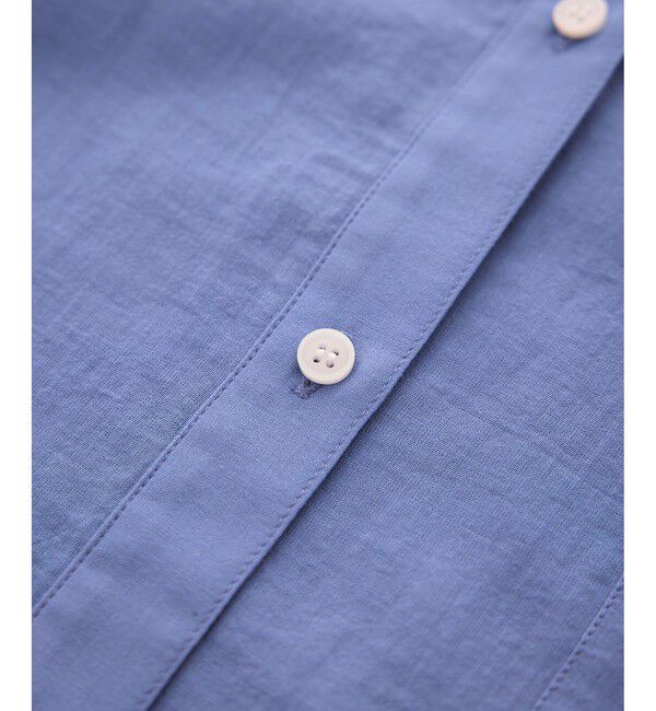 Rope&rsquo;Picnic「お着軽シャツシリーズ コットンボイル2WAYカシュクールシャツ/接触冷感・通気性」|シャツ・ブラウス|