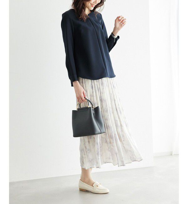 Rope&rsquo;Picnic「360&deg;ウルトラストレッチ フロントホックブラウス/2WAY」|シャツ・ブラウス|