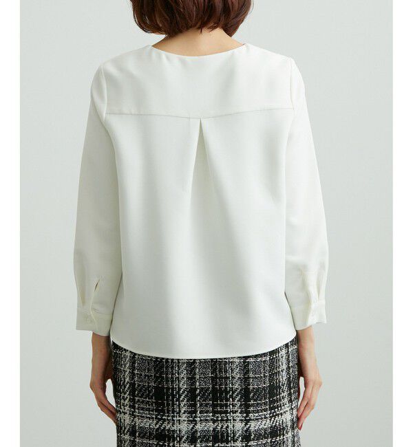 Rope&rsquo;Picnic「360&deg;ウルトラストレッチ フロントホックブラウス/2WAY」|シャツ・ブラウス|