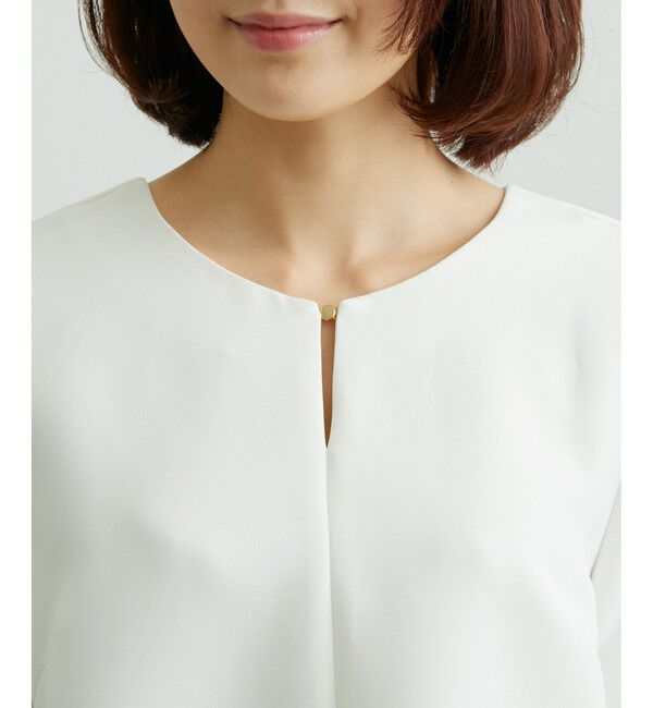 Rope&rsquo;Picnic「360&deg;ウルトラストレッチ フロントホックブラウス/2WAY」|シャツ・ブラウス|