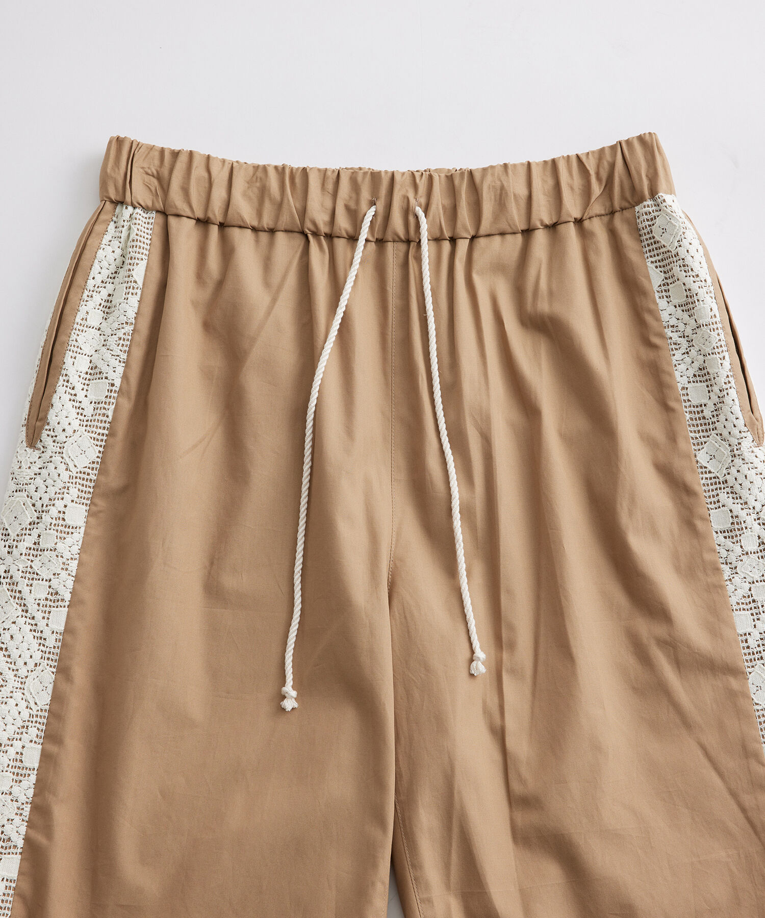 ADAM ET ROPE'「サイドレース ライン ワイドショーツ / セットアップ対応 / ユニセックス」|その他|