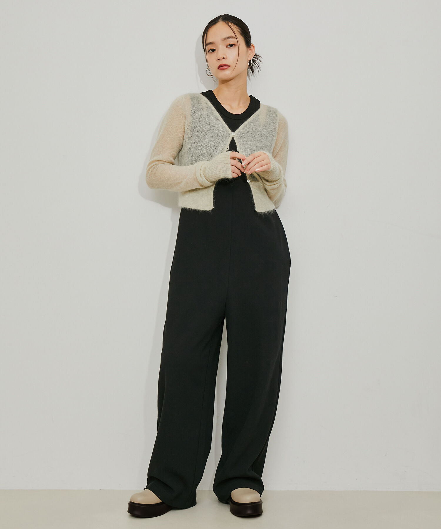 ADAM ET ROPE'「ボリュームソールベルトクロッグ」|サンダル|