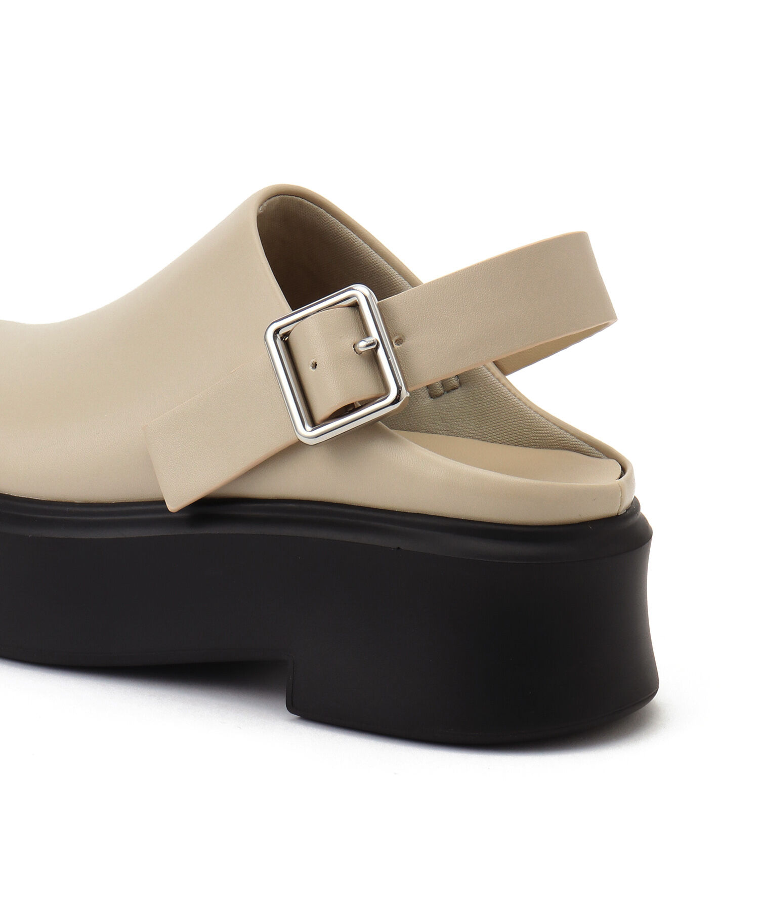 ADAM ET ROPE'「ボリュームソールベルトクロッグ」|サンダル|