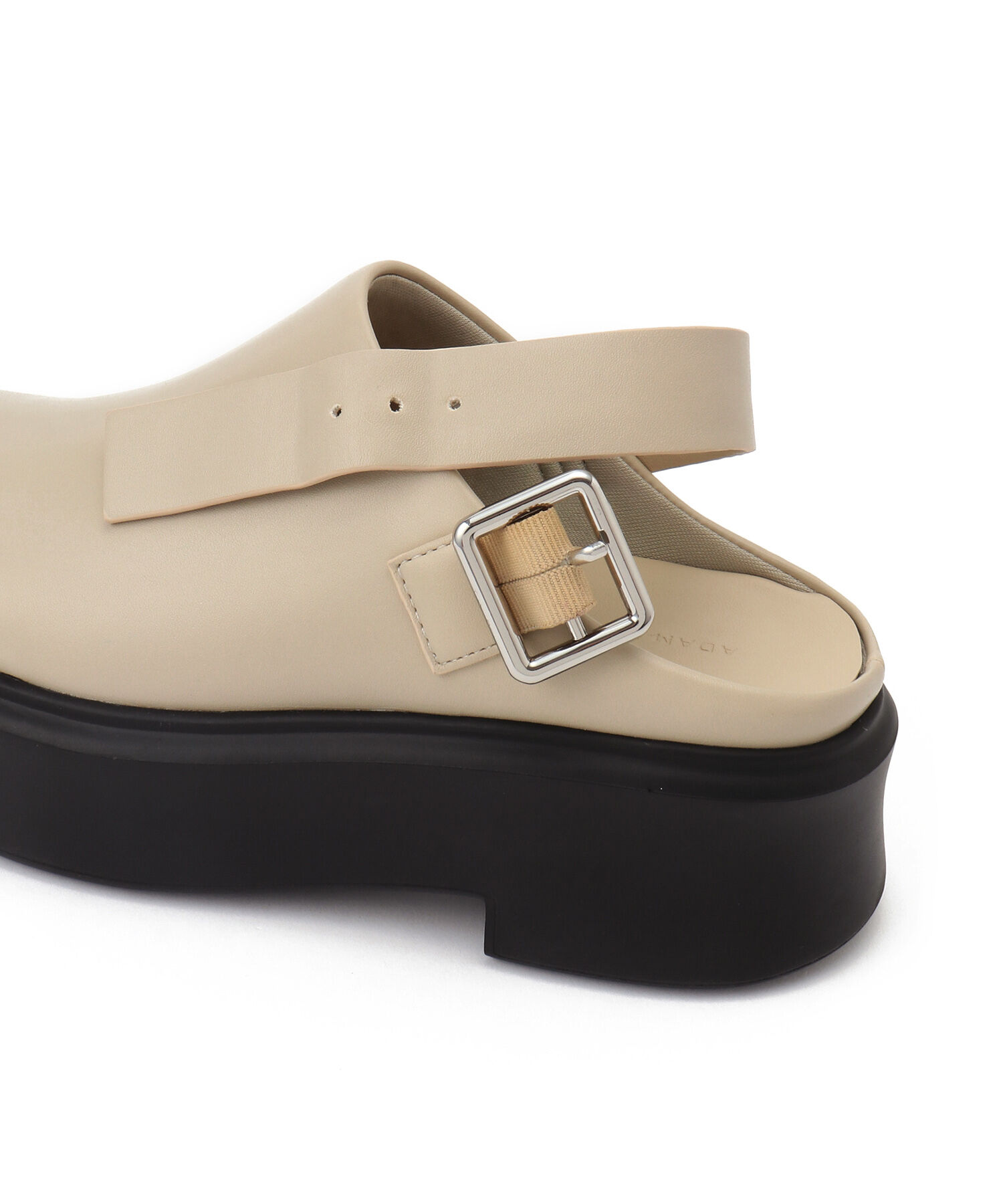 ADAM ET ROPE'「ボリュームソールベルトクロッグ」|サンダル|