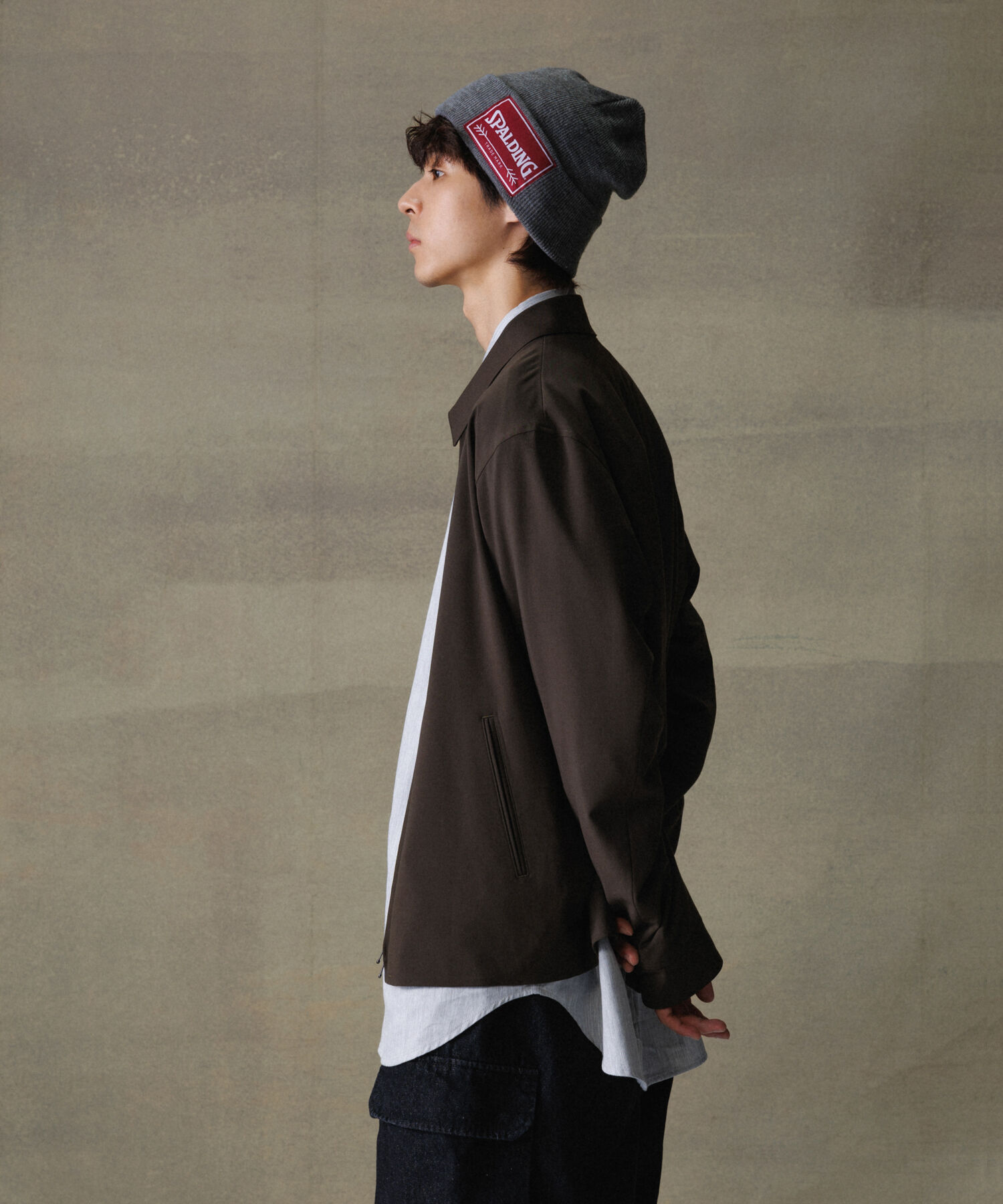 ADAM ET ROPE'「《別注》【SPALDING/スポルディング】KNIT CAP / UNISEX」|ニット帽|