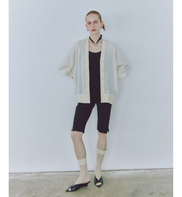 ADAM ET ROPE'「ポインテッドウェッジミュール」|サンダル|