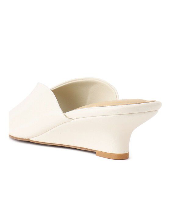 ADAM ET ROPE'「ポインテッドウェッジミュール」|サンダル|