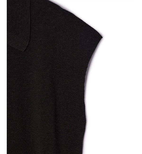 ADAM ET ROPE'「【WEB限定】・【サステナブル】ニットポロTEE」|ポロシャツ|