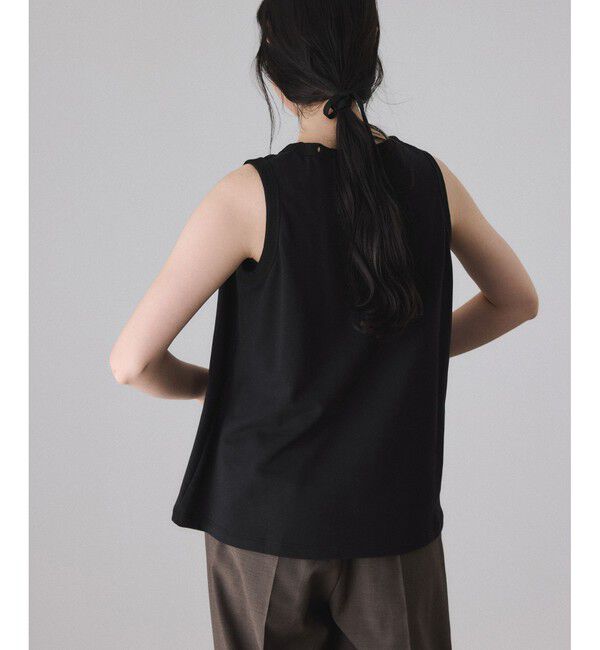 ADAM ET ROPE'「カスタマイズスリーブミニ裏毛トップス」|Tシャツ・カットソー|