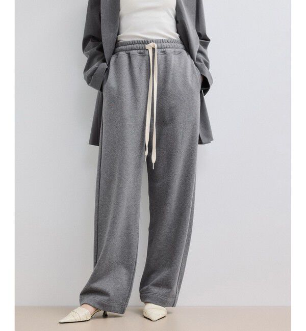 ADAM ET ROPE'「【WEB限定】ワイドスウェットパンツ」|チノ|