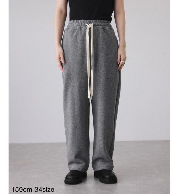 ADAM ET ROPE'「【WEB限定】ワイドスウェットパンツ」|チノ|