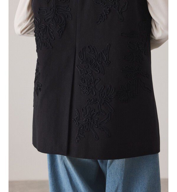 ADAM ET ROPE'「エンブロイダリージレ」|ベスト・ジレ|