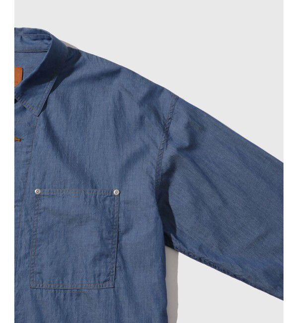 ADAM ET ROPE'「ライトオンスデニムシャツ ADAM ET ROPE' JEANS」|シャツ・ブラウス|