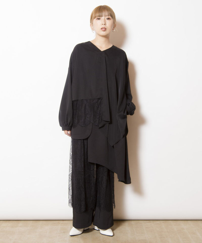  「レースレイヤードパンツ」|その他|