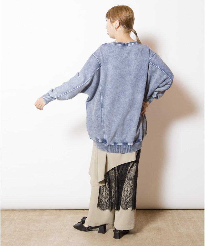  「レースレイヤードパンツ」|その他|