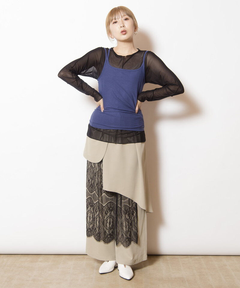  「アシンメトリーテレコキャミソール」|キャミソール|