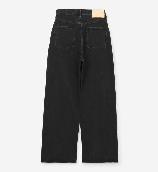  「THE SHINZONE |〈別注〉HIGH WAIST DENIM BLACK WOMEN」|デニム|