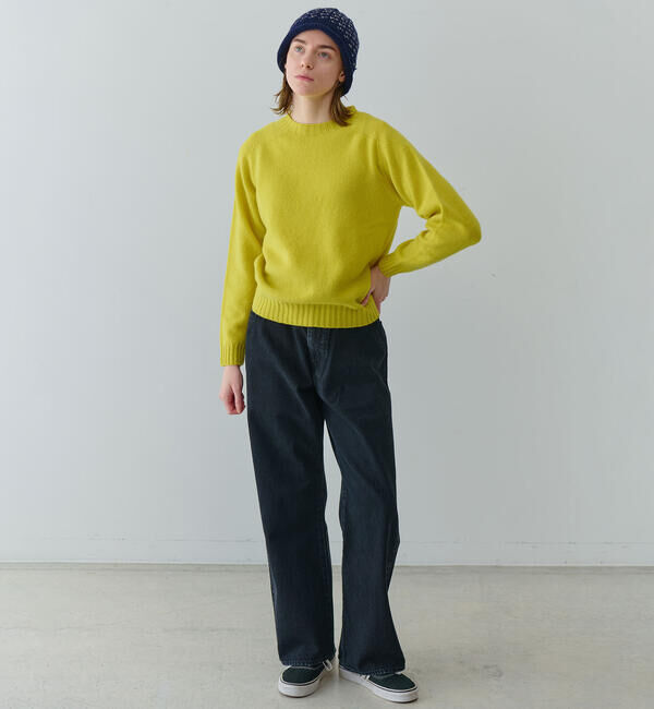  「THE SHINZONE |〈別注〉HIGH WAIST DENIM BLACK WOMEN」|デニム|