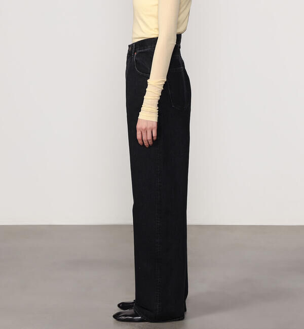  「THE SHINZONE |〈別注〉HIGH WAIST DENIM BLACK WOMEN」|デニム|