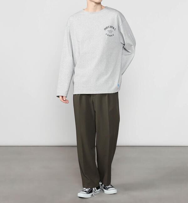 Morris & Sons「MORRIS & SONS | 2タック ワイドスラックス MEN」|チノ|