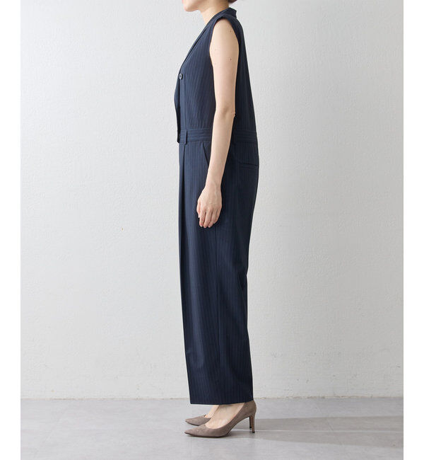  「【THE PAUSE】テーラーカラーノースリーブジャンプスーツ」|ワンピース|