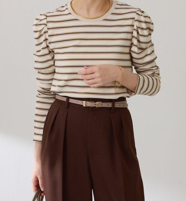  「パフスリーブカットソー」|Tシャツ・カットソー|