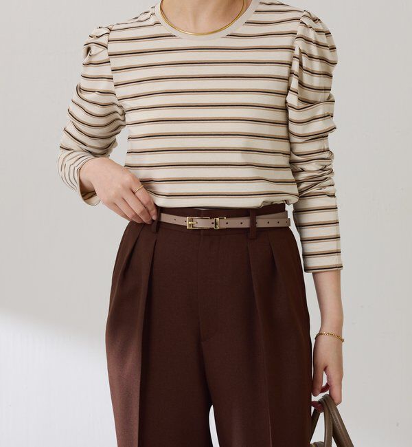  「パフスリーブカットソー」|Tシャツ・カットソー|